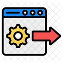 Web Setting Web Configuration Web Maintenance Icon