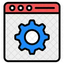 Web Setting Web Configuration Web Maintenance Icon