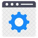 Web Setting Web Configuration Web Maintenance Icon