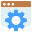 Web Setting  Icon