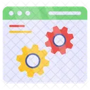 Web Setting  Icon