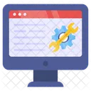 Web Setting  Icon
