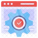 Web Setting  Icon