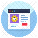 Web Setting  Icône