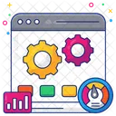 Web Setting  Icon