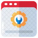 Web Setting  Icon