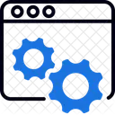 Web Settings Settings Gear Icon