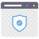 Web Shield Shield Security Icon