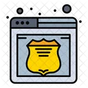 Web Shield  Icon