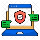 Web Shield Website Shield Webpage Shield Icon