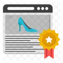 Web Shoe Website Shoe Webpage Shoe Icon