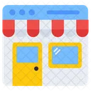 Web Shop Shopping Website Online Store Icon