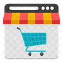 Web Shop Website Shop Webpage Shop Icon