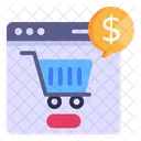 Web Shopping  Icône