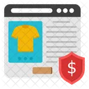 Web Shopping Website Shopping Webpage Shopping Icon