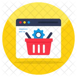 Web Shopping Management  Icon