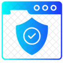 Web Sicherheit Icon