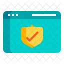 Isecurity Websicherheit Sicheres Surfen Symbol