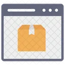 Web Site Web Page Shopping Icon