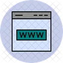 Web Site Internet Page Icon