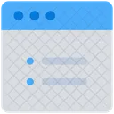 Window Website Webpage Icon