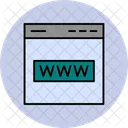 Web Site Internet Page Icon