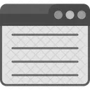 Web Site Applications Browser Icon