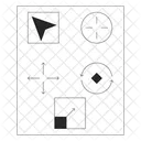 Website Ui Design Responsive Buttons Mobile App Icon