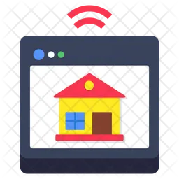 Web smart home  Icon