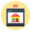 Web Smart Home Website Smart Home Webpage Smart Home Icon