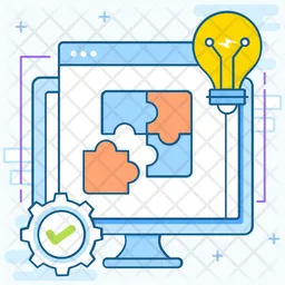 Web Solution  Icon