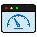 Web Speed Speed Speedometer Icon