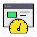 Speed Web Speed Meter Icon