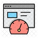 Web Speed  Icon