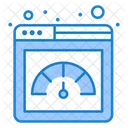 Web Speed Website Performance Speed Test Icon