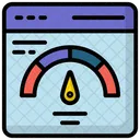 Interface Dashboard Speedometer Icon