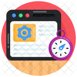 Web Speed Settings  Icon