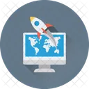 Web Startup Missile Icon