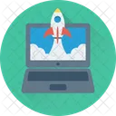 Web Startup Missile Icon
