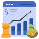 Business Chart Data Analytics Infographic Icon