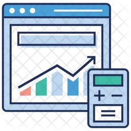 Web Statistics  Icon