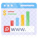 Web Statistics  Icon