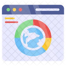 Web Statistics  Icon