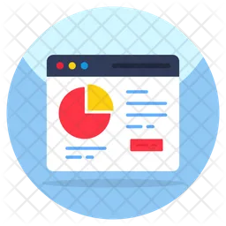 Web Statistics  Icon