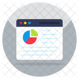 Web Statistics  Icon