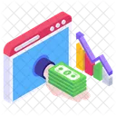 Online Statistics Web Statistics Web Infographics Icon