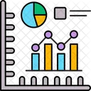 Webstatistiken Webanalysen Datenanalysen Symbol