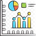 Webstatistiken Webanalysen Datenanalysen Icon