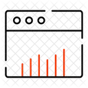 Web-Statistiken  Symbol