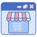 Web Store Online Store Ecommerse Icon